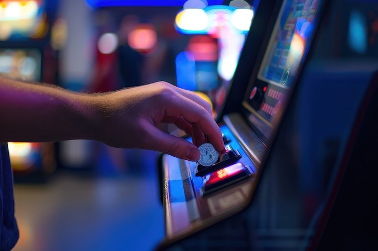 Layar meja blackjack langsung Red Tiger dengan dealer profesional dan antarmuka taruhan